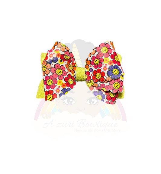 Flower Power Pixie Bow
