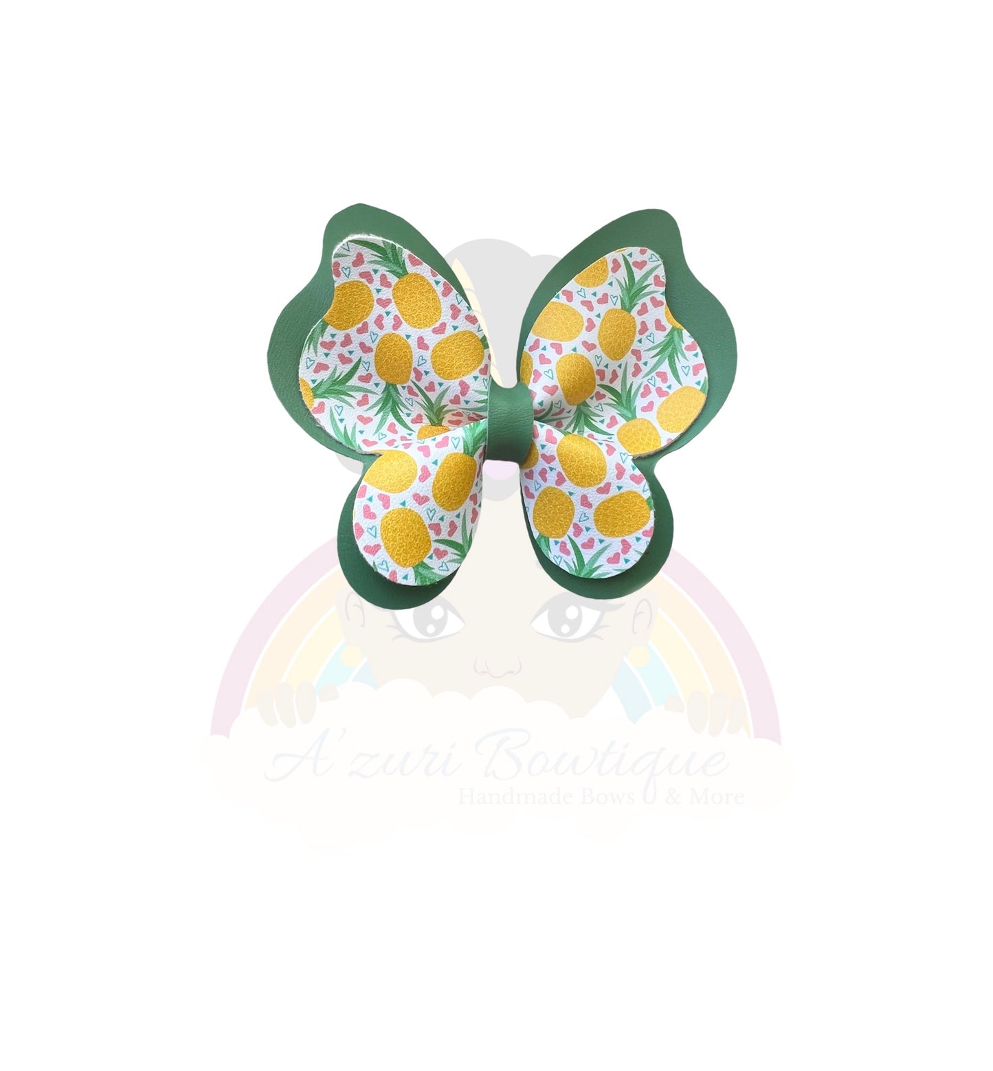 Pineapple Dream Butterfly Bow